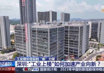 厂房上楼、集群竞赛探索工业增长背后的“新”力量